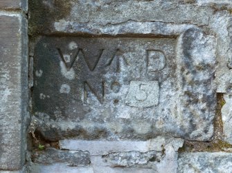 Detail of boundary stone No. 5