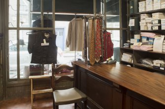 Retail area. General view into main display window.