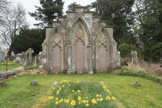 Home Drummond Burial Enclosure. View from west.