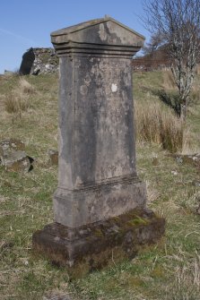 Monument erected by Duncan Macarthur