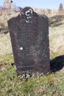 Slate gravestone to Allan Cameron, late tacksman, Glenborrodale, died November 1849