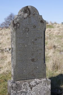 Monument to Allan Corbet, d.1859 and his descendants. Erected by Flora Angler (nee Corbett).