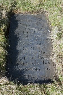 Monument to Susan McIntyre, died 19 August 1812, erected by her husband Charles Cameron of Aorin