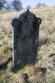 Slate gravestone of Donald McNeil, died 16 May 1881