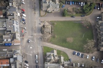 Oblique aerial view.
