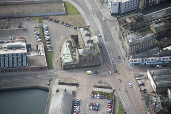 Oblique aerial view.