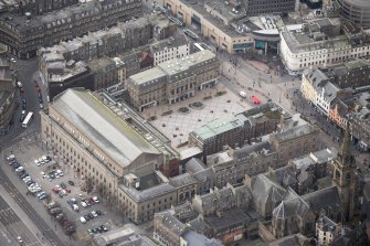 Oblique aerial view.