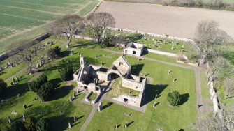 Oblique aerial view