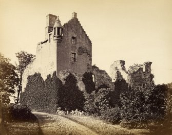 Pitcullo Castle, Fife - from south-east