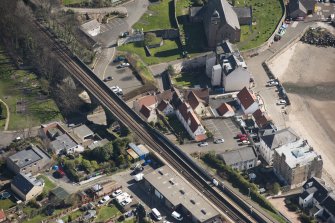 Oblique aerial view.