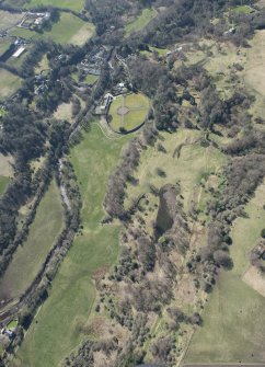 Oblique aerial view.