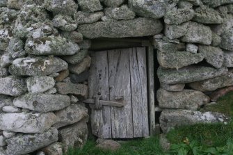 Cleit 85, Lady Grange's House, detail of door
