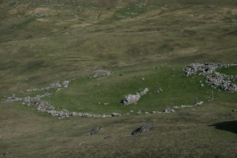 Gathering Fold, Enclosures and Cleits on W side of Gleann Mor