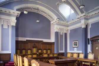 First floor. Council chamber. General view.