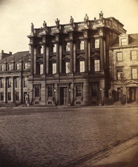 View of 36 St Andrews Square, Edinburgh,  The Royal Bank of Scotland.
PHOTOGRAPH ALBUM NO 25: MR DOG ALBUM