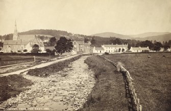 View towards Moffat. 
Titled 'Mofat from the east, 355'.
PHOTOGRAPH ALBUM NO.25: MR DOG ALBUM