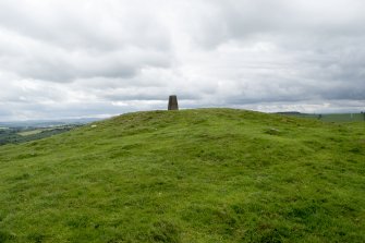 The cairn from the N