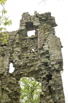 South east range, detail of openings at upper level of south wall