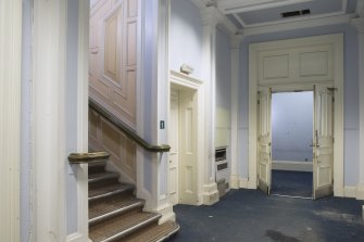 Ground floor. Hall. View from south east.