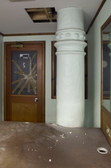 Ground floor. Tax hall. Detail of column.