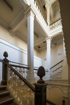 First floor. Stair. General view from east.