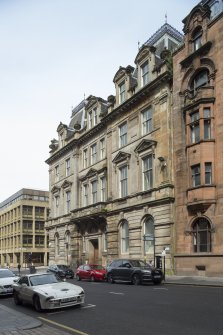 George Street elevation. View from south east.