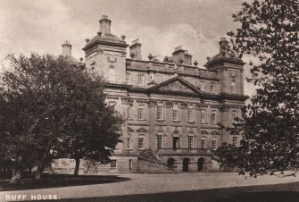 Duff House. General view of front of building.
Titled 'Duff House'.
PHOTOGRAPH ALBUM NO: 11 : KIRSTY'S BANFF ALBUM