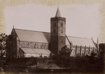 General view, Dunblane Cathedral.
Titled: '01740 Dunblane Cathedral. Poulton'
PHOTOGRAPH ALBUM NO 11: KIRSTY'S BANFF ALBUM