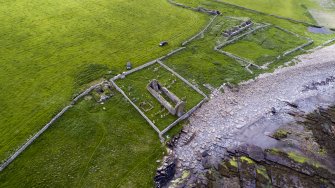 Oblique aerial view