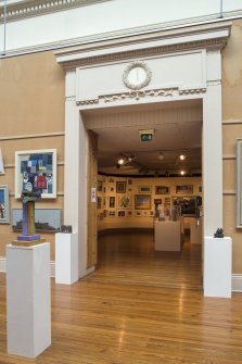 Main painting gallery. Detail of doorway.