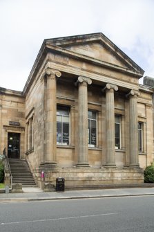 Library. View from south.