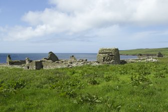 South range,  general view from south east