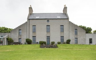 Central block, view from west