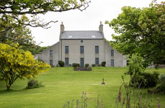 General view from gardens to west