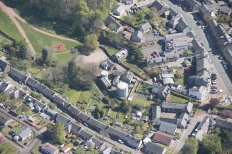 Oblique aerial view.