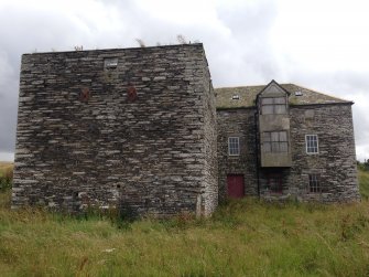 Achingale Mill, northern gable, taken from N facing S