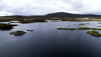 Oblique aerial view