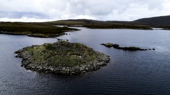 Oblique aerial view