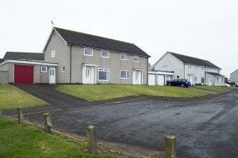 UKAEA housing, 5-7 Hoy Terrace. View from north east