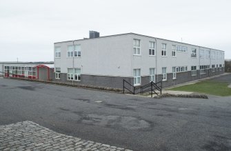 Thurso High School, Ormlie Road. South east block, view from west