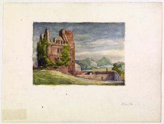 View of Redhouse Castle.