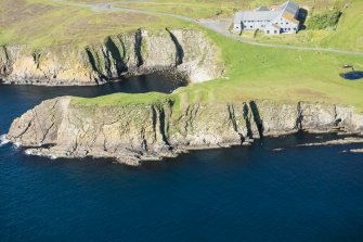 Oblique aerial view.