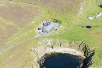 Oblique aerial view.