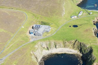 Oblique aerial view.