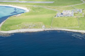 Oblique aerial view.