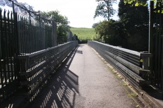 View of footbridge from NW