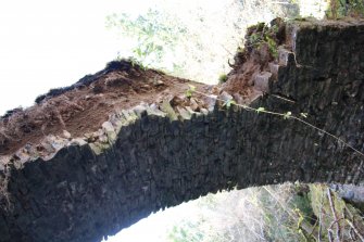 View of the underside of the arch from SW.