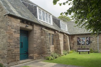 View from north-west, Chalmers Memorial Church, Gosford Road, Port Seton.