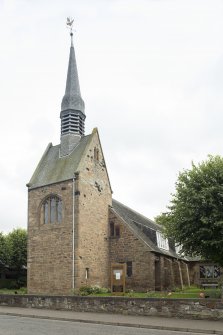 View from north-west, Chalmers Memorial Church, Gosford Road, Port Seton.