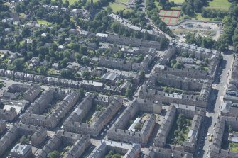 Oblique aerial view.